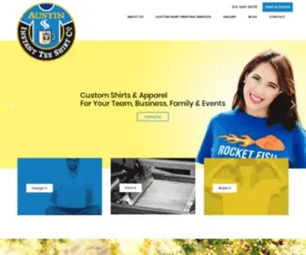 Instant-Tee.com(THE LOGO STORE) Screenshot