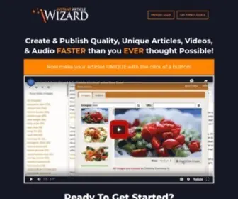 Instantarticlewizard.com(Instant Article Wizard 4.0) Screenshot