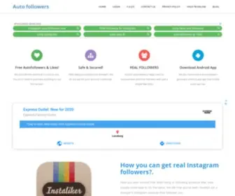 Instantautofollowers.com(Instantautofollowers) Screenshot