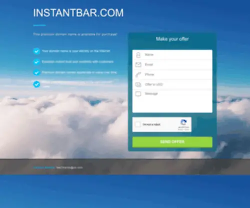 Instantbar.com(INSTANTBAR) Screenshot