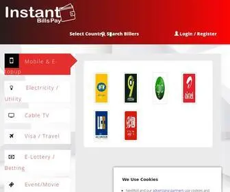 Instantbillspay.com(Instant Bills Pay) Screenshot