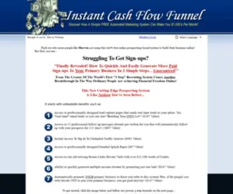 Instantcashflowfunnel.com(Instant Cash Flow Funnel) Screenshot