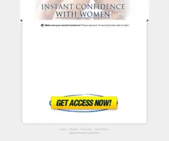 Instantconfidencewithwomen.com(Instantconfidencewithwomen) Screenshot