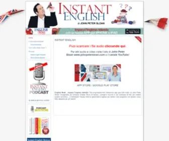 Instantenglish.it(Instant english) Screenshot