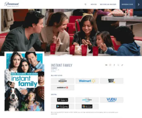 Instantfamily.org(Paramount Pictures) Screenshot