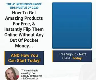 Instantflippingsystem.com(Instant Flipping Masterclass) Screenshot