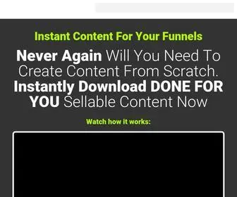 Instantfunnelcontent.com(Bot Verification) Screenshot