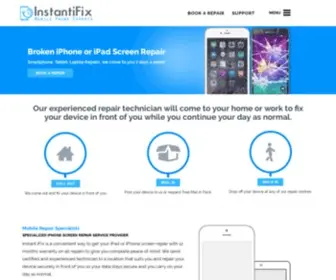 Instantifix.com(Iphone Screen Repair in Oxford) Screenshot