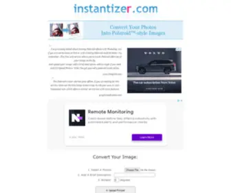 Instantizer.com(Free online graphics tool) Screenshot