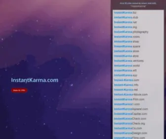 Instantkarma.com(InstantKarma) Screenshot