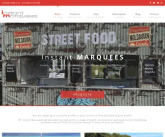Instantmarquees.co.uk(Instant Marquees) Screenshot