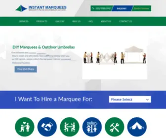 Instantmarquees.com.au(Corporate Marquee Hire) Screenshot