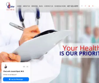 Instantmedicalcare.com(Instant and Urgent Medical Care Orlando) Screenshot