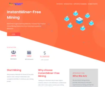 Instantminer.site(InstantMiner-Free Mining) Screenshot