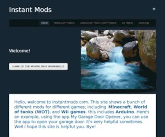 Instantmods.com(InstantMods) Screenshot