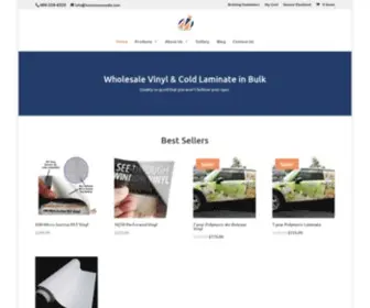 Instantonemedia.com(Wide Format Vinyl Wholesale & Bulk Laminate) Screenshot