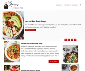 Instantpotmeals.net(Instant Pot Recipes) Screenshot