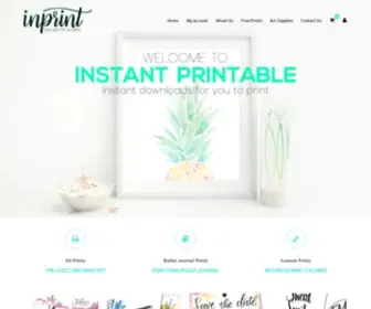 Instantprintable.com(Instant printable) Screenshot