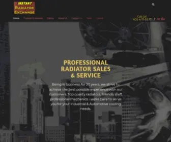 Instantradiatorokc.com(Radiator Sales & Service) Screenshot