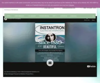 Instantron.com(Electrolysis International) Screenshot