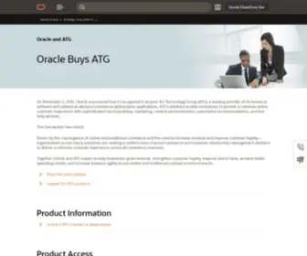 Instantservice.com(Oracle and ATG) Screenshot