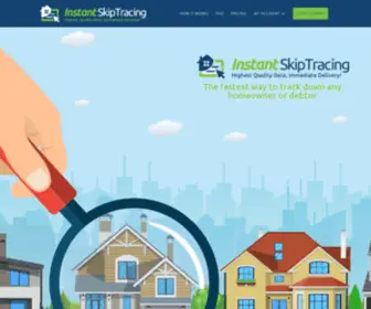 Instantskiptracing.com(Instant Skip Tracing) Screenshot