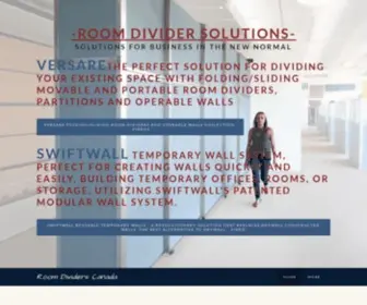 Instantspacedividers.com(Room Dividers Canada) Screenshot