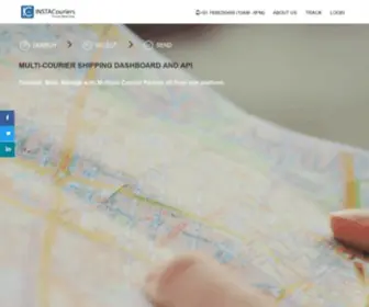 Instanttechlabs.com(Ecommerce logistics Solution) Screenshot