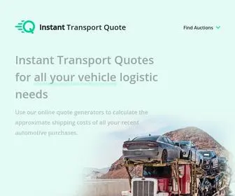 InstanttransportQuote.com(Instant Transport Quote) Screenshot