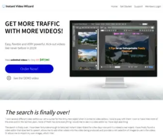 Instantvideowizard.com(Easy, Flexible Video Creator) Screenshot