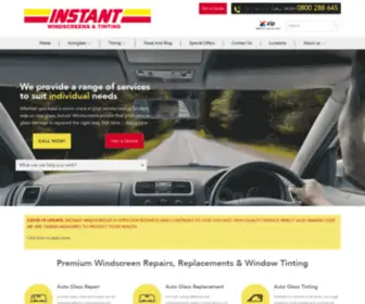Instantwindscreens.co.nz(Windscreen Repair) Screenshot