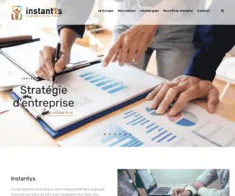 Instantys.com(Au service de nos entreprises) Screenshot