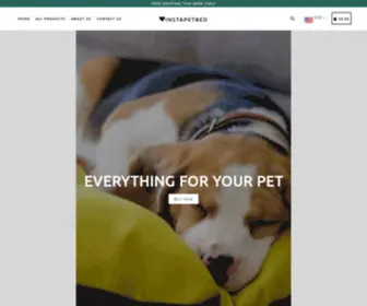 Instapetbed.com(instapetbed) Screenshot