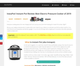 Instapot.review(Instant Pot Review 2019) Screenshot