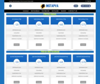 InstapVa.net(No.1 Cheap And Reliable PVA Accounts Provider) Screenshot