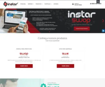 Instar.com.br(Instar Internet Instar) Screenshot
