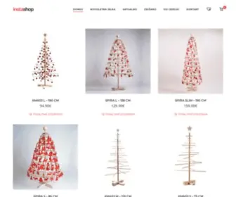 Instashop.si(Spletni nakupovalni center) Screenshot