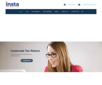 Instataxservices.com(Income Tax Preparation) Screenshot