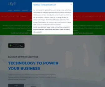 Instawalletpayment.com(Instawalletpay Provide Best Online Payment Gateway in for Your Business. support@) Screenshot