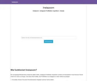Instazoom.org(Instazoom) Screenshot