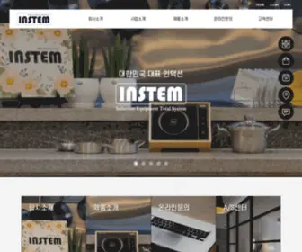 Instem.co.kr(인스템) Screenshot