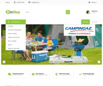 Instep.si(Svetilke, oprema za kampiranje) Screenshot