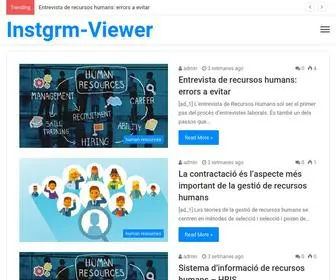 INSTGRM-Viewer.com(Search Accounts and Hashtags from Instagram) Screenshot