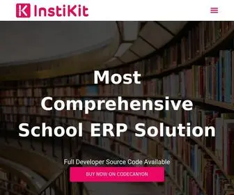 Instikit.com(InstiKit School ERP) Screenshot