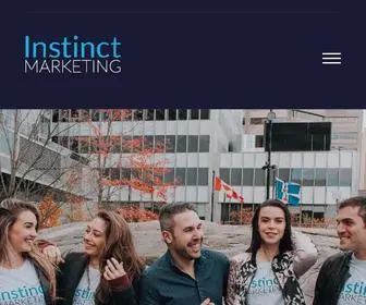 Instinctmarketing.ca(Instinct Marketing) Screenshot