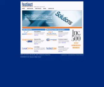 Instinctmarketing.com(Nstinct Marketing) Screenshot