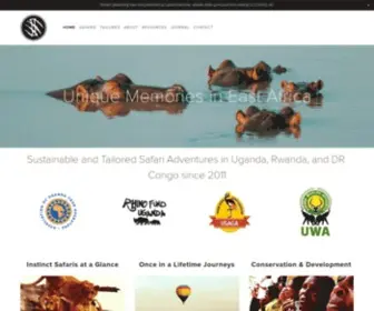 Instinctsafaris.com(Tailored Safaris in Uganda) Screenshot