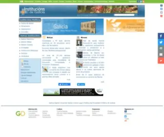 Institucions.info(Institucións Galegas) Screenshot