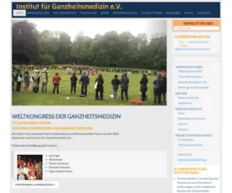 Institut-Ganzheitsmedizin.de(Ethnotherapien zur Ganzheitsmedizin) Screenshot