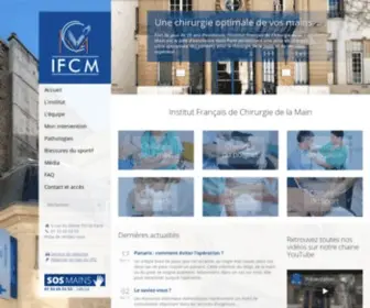 Institut-Main.fr(Accueil) Screenshot